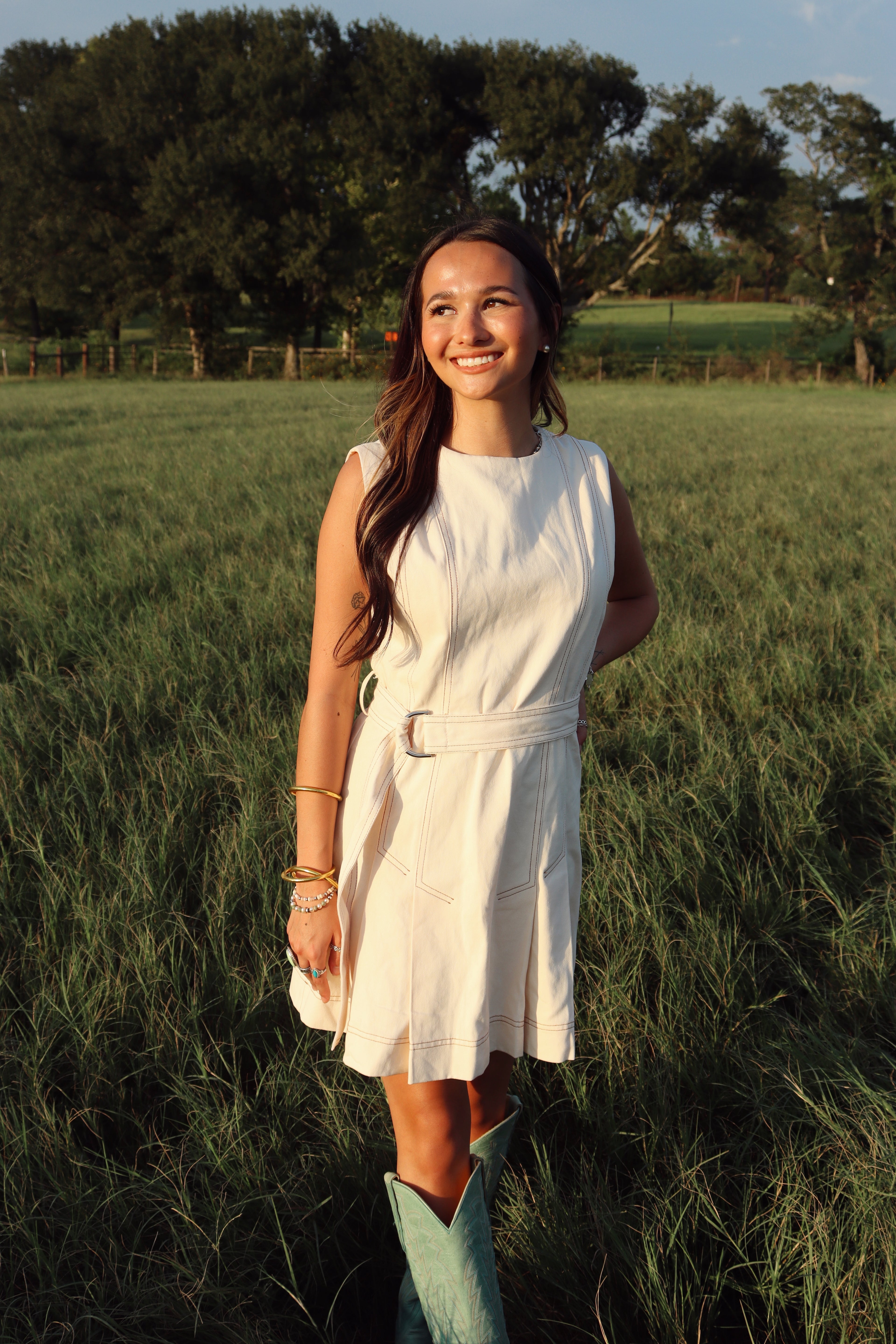 Blair Cream Dress
