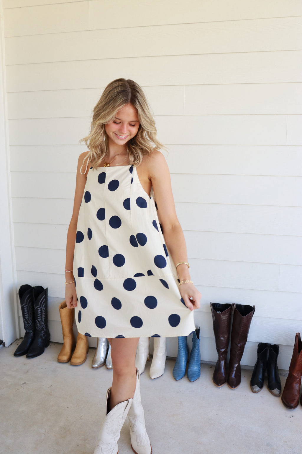 Mills Polka Dot Dress