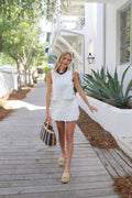 Hadley White Eyelet Set