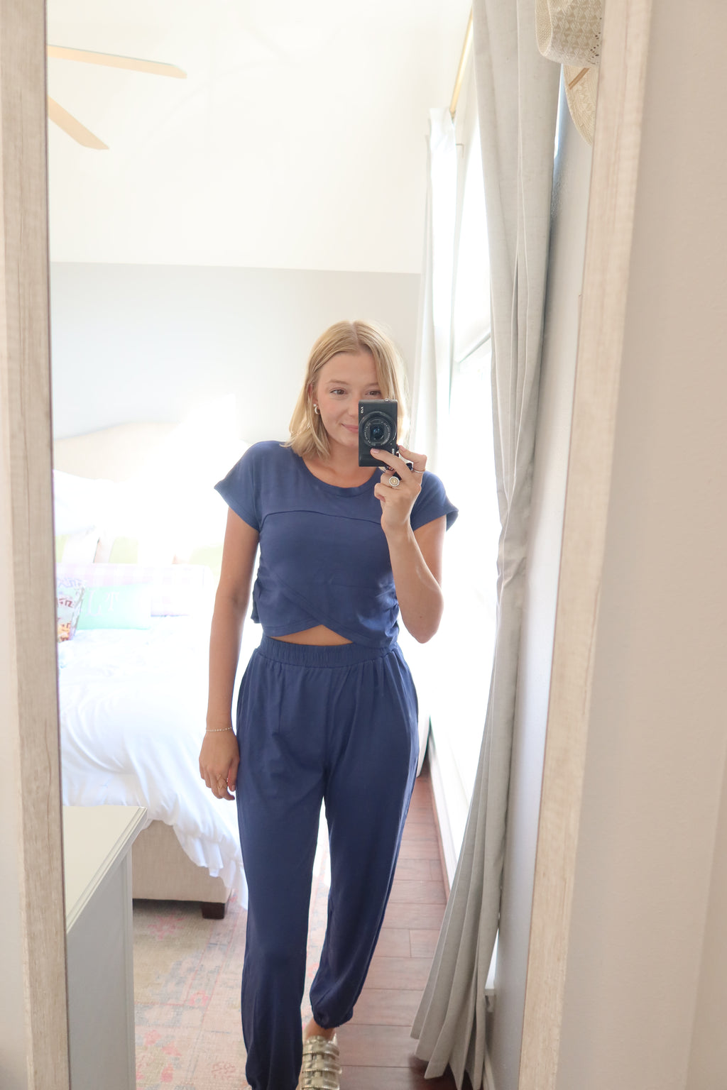 Flora Navy Blue Set