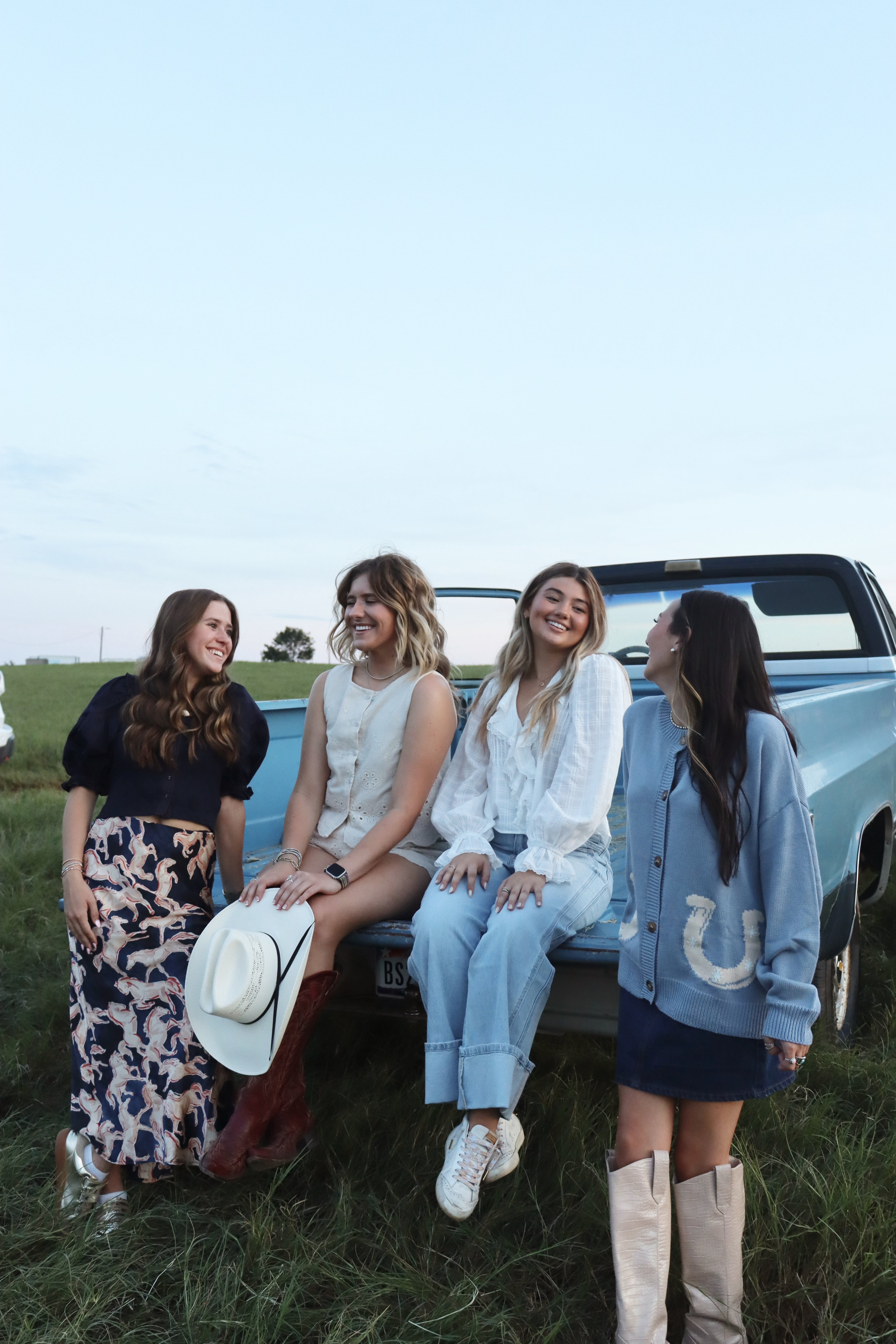 Buckin' Horse Maxi Skirt