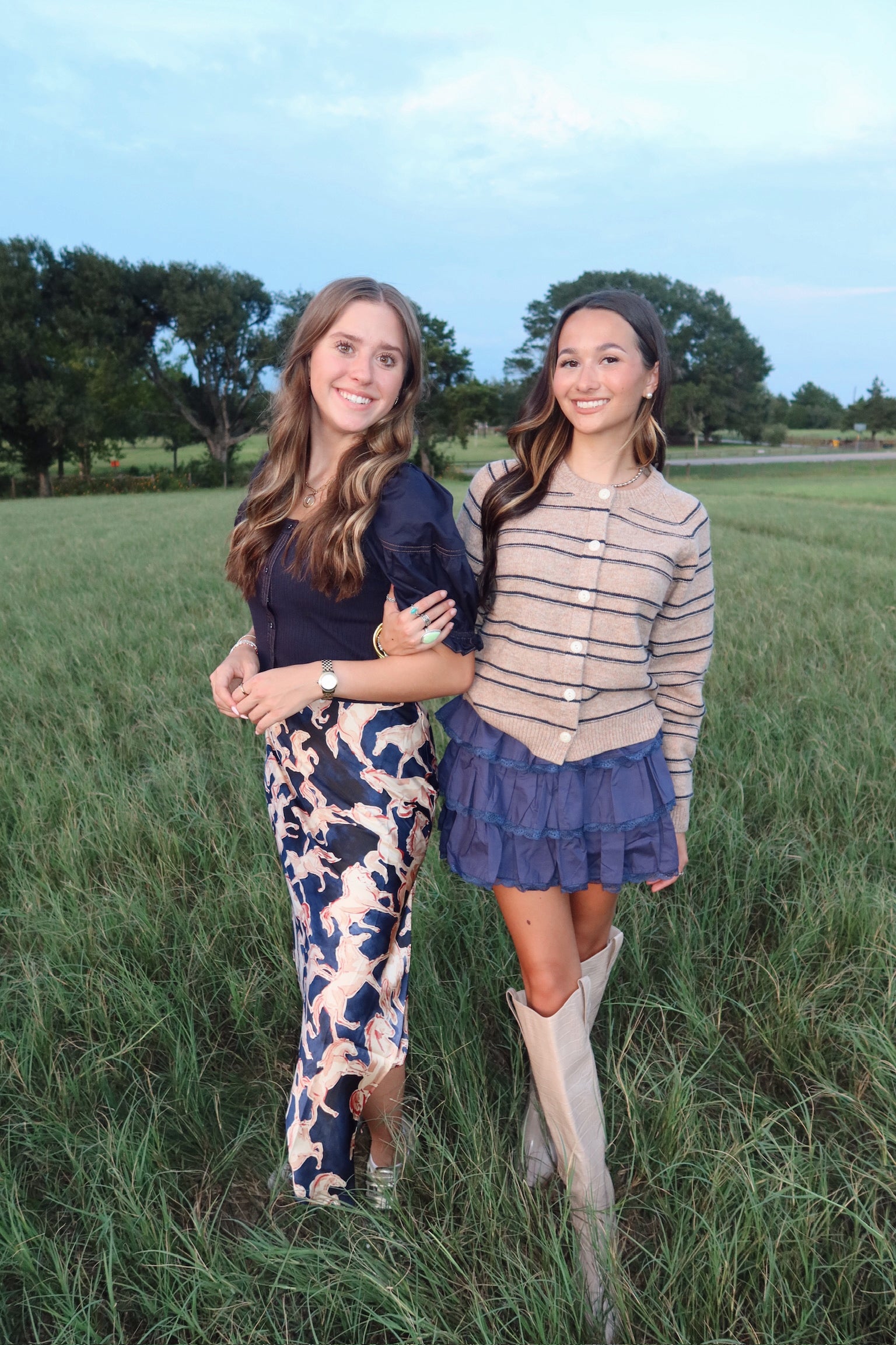 Buckin' Horse Maxi Skirt