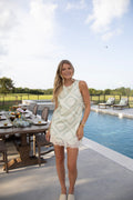 Celeste Bandana Silk Dress