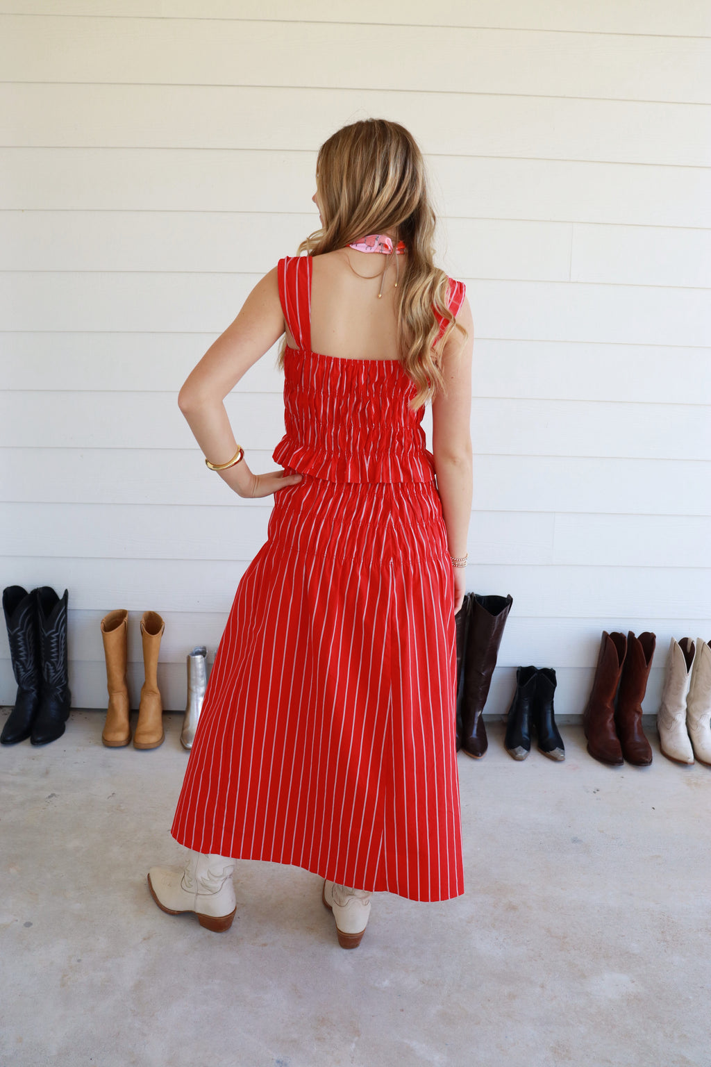 Bentley Red Stripe Set