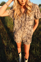 Dutton Camo Romper