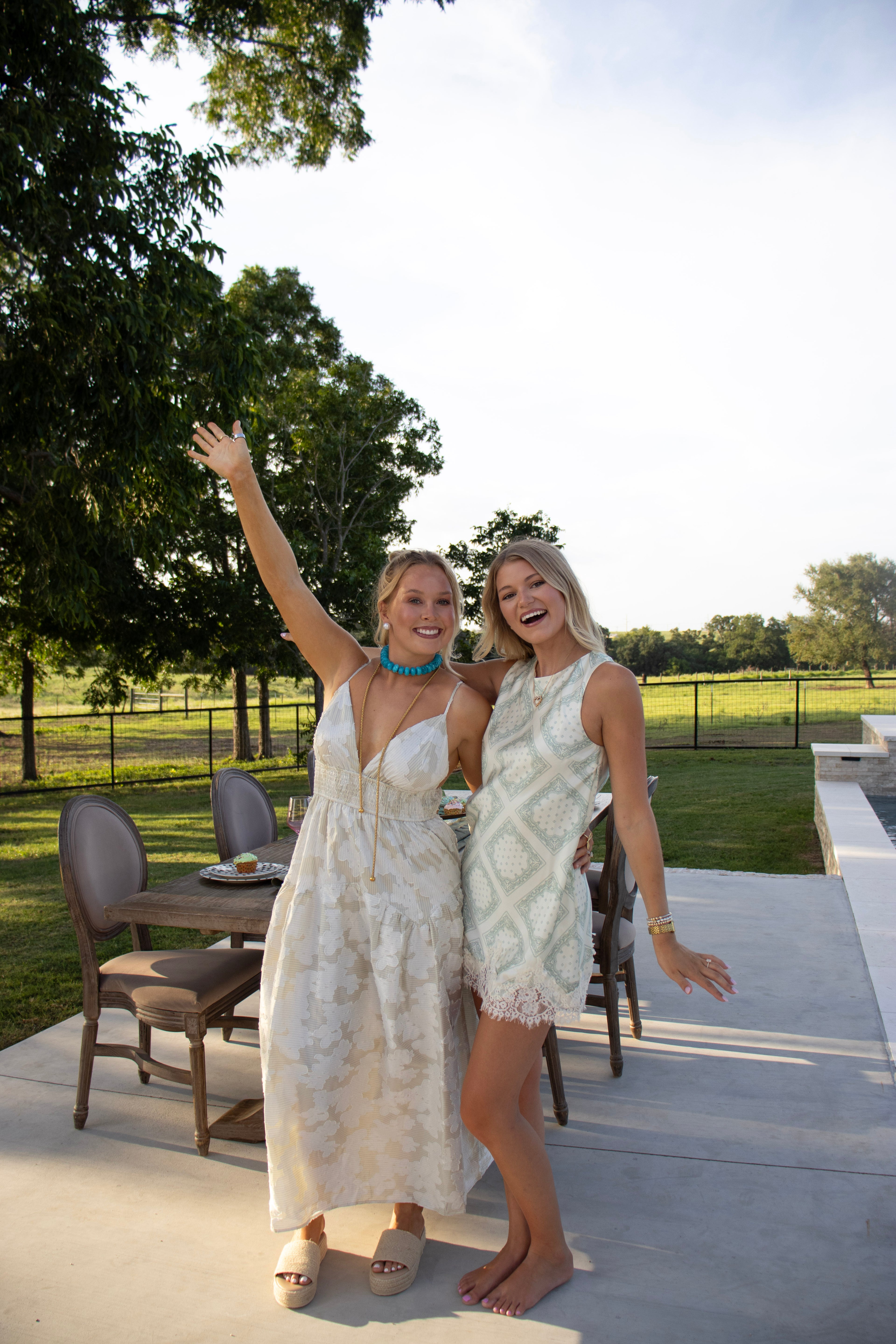 Celeste Bandana Silk Dress