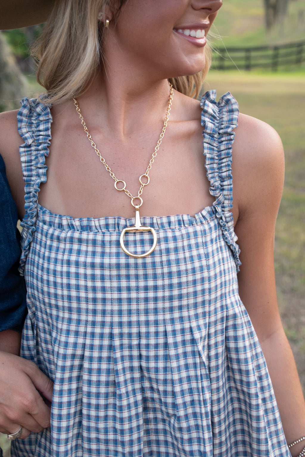 Wylie Gingham Babydoll Dress