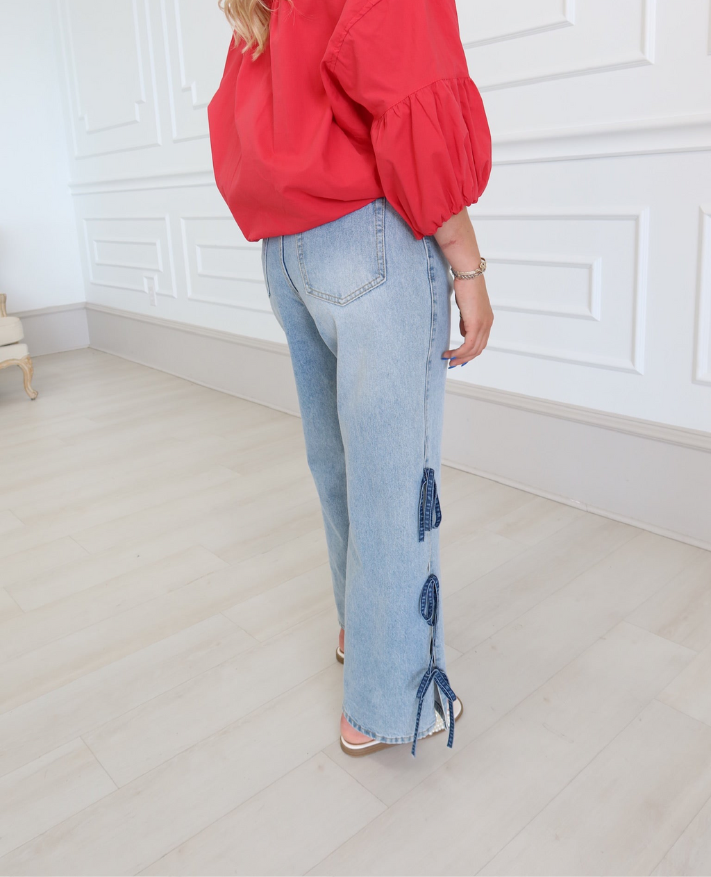 Cassie Bow Jeans