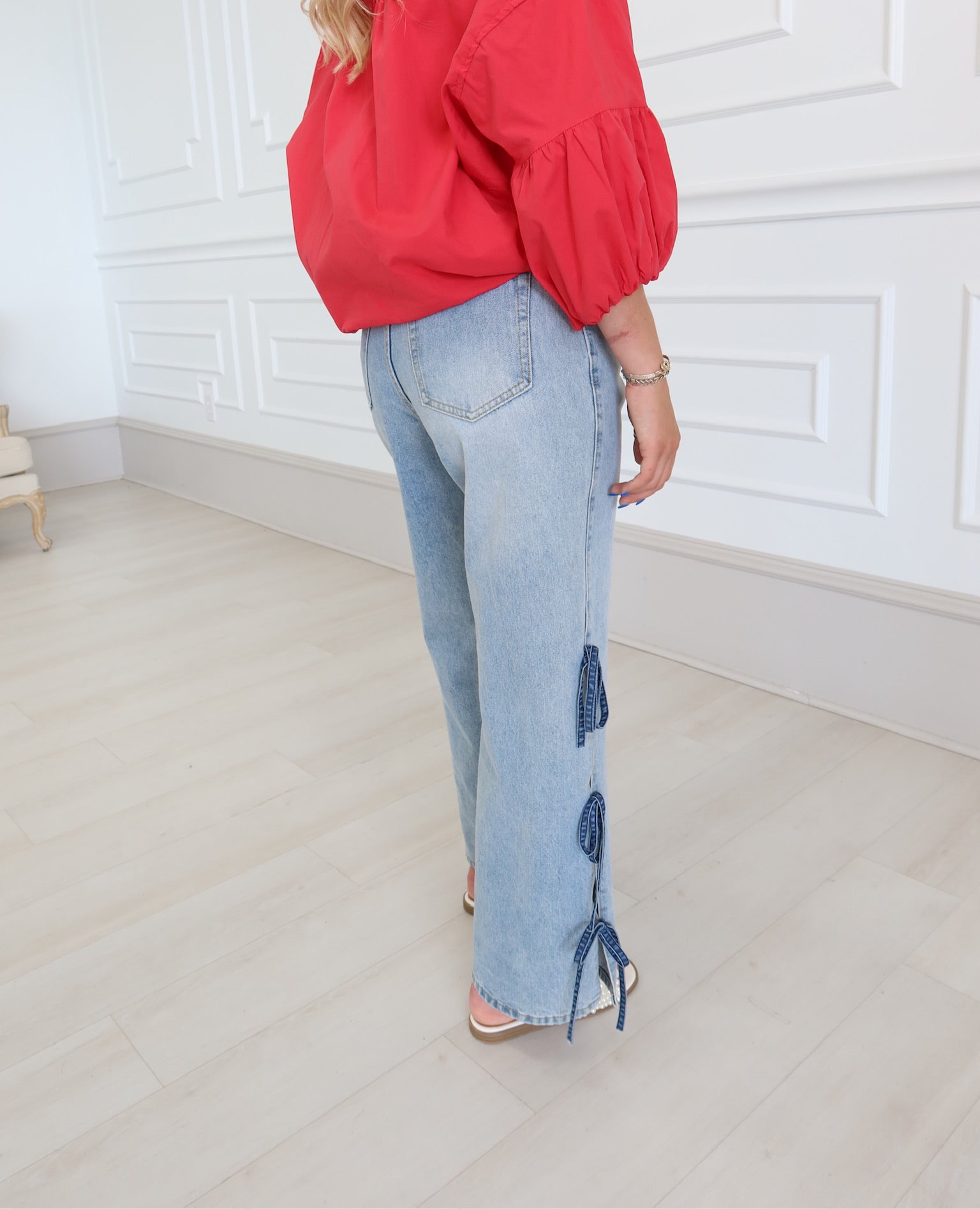 Cassie Bow Jeans
