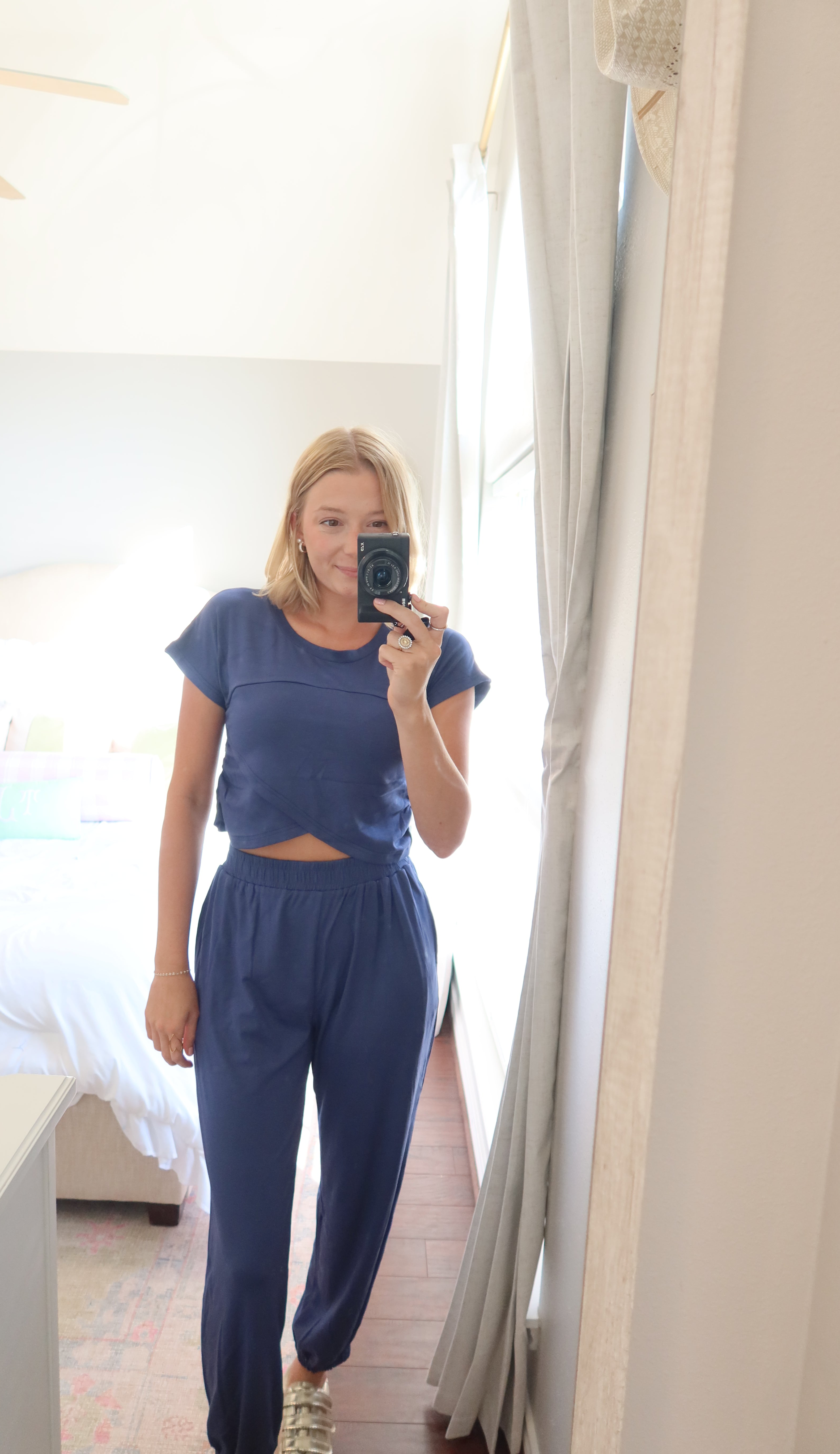 Flora Navy Blue Set