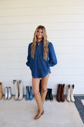 Lainey Denim Romper