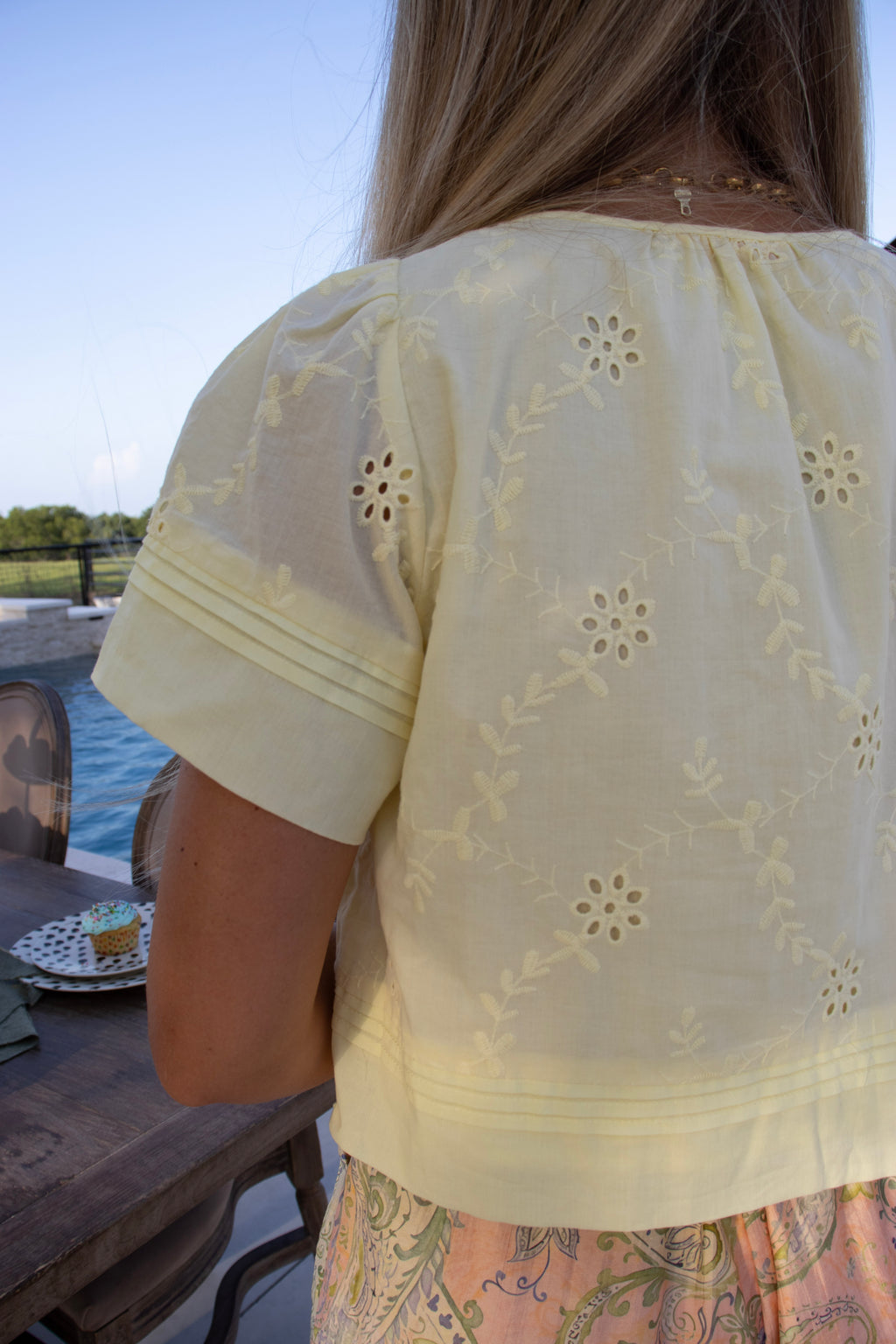 Selah Butter Yellow Top