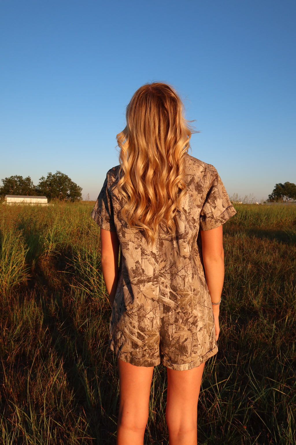 Dutton Camo Romper