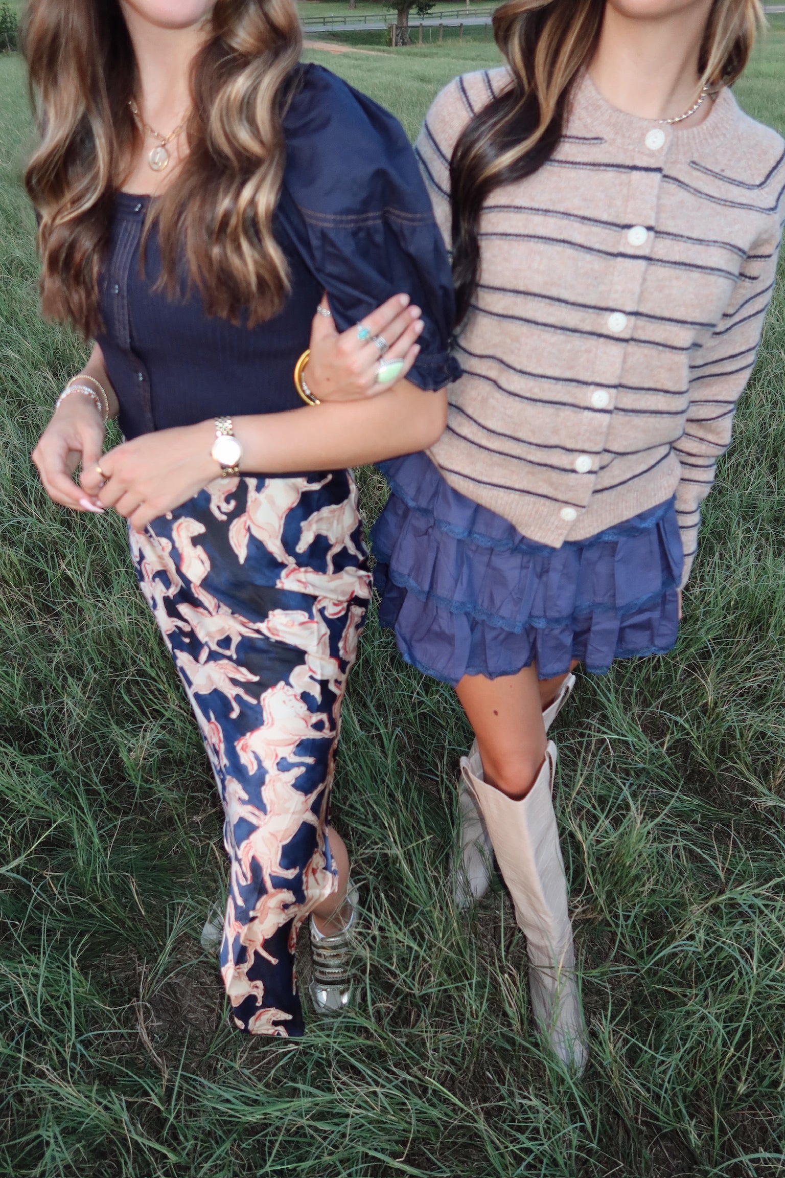 Buckin' Horse Maxi Skirt
