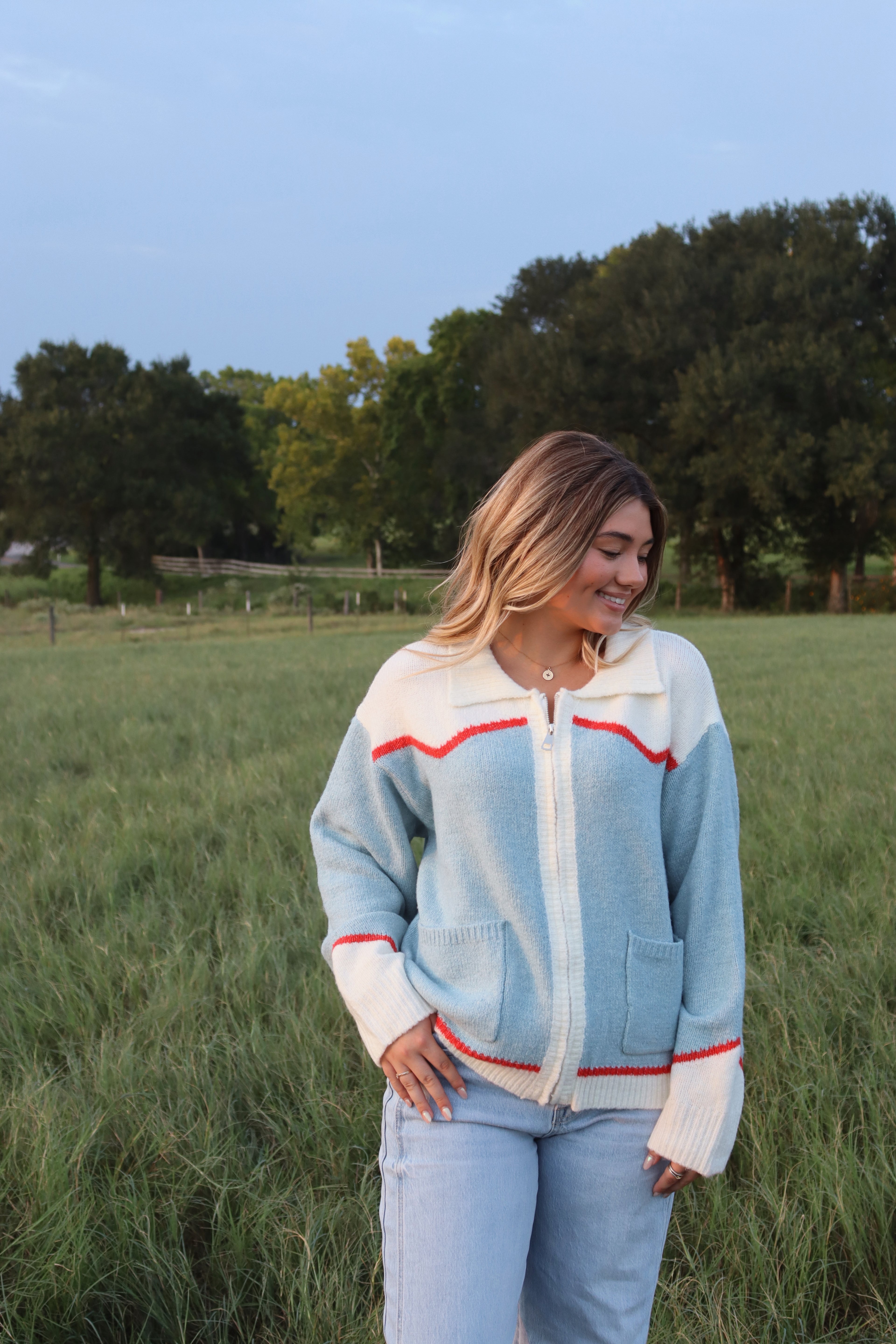 Sutton Zip Up Sweater