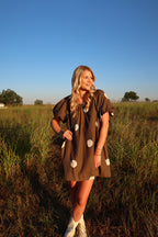 Tripp Brown Polka Dot Dress