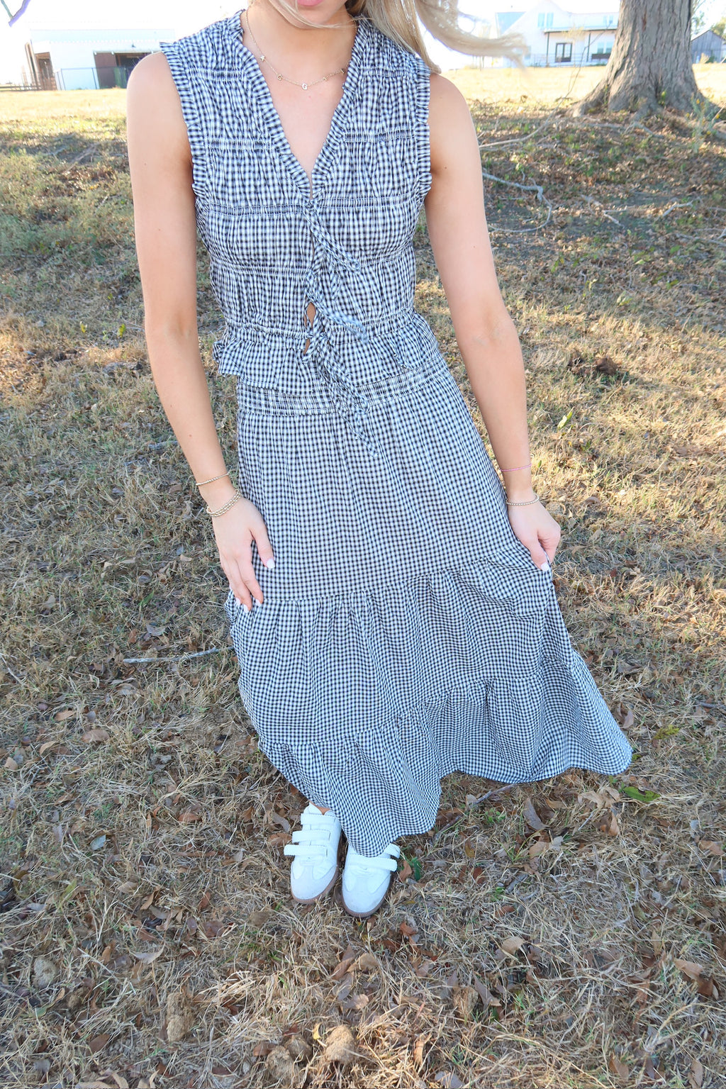 Annie Gingham Set