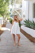 Jane White Mini Dress