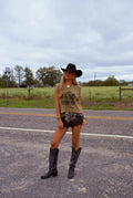Round Top Graphic Boxy Tee