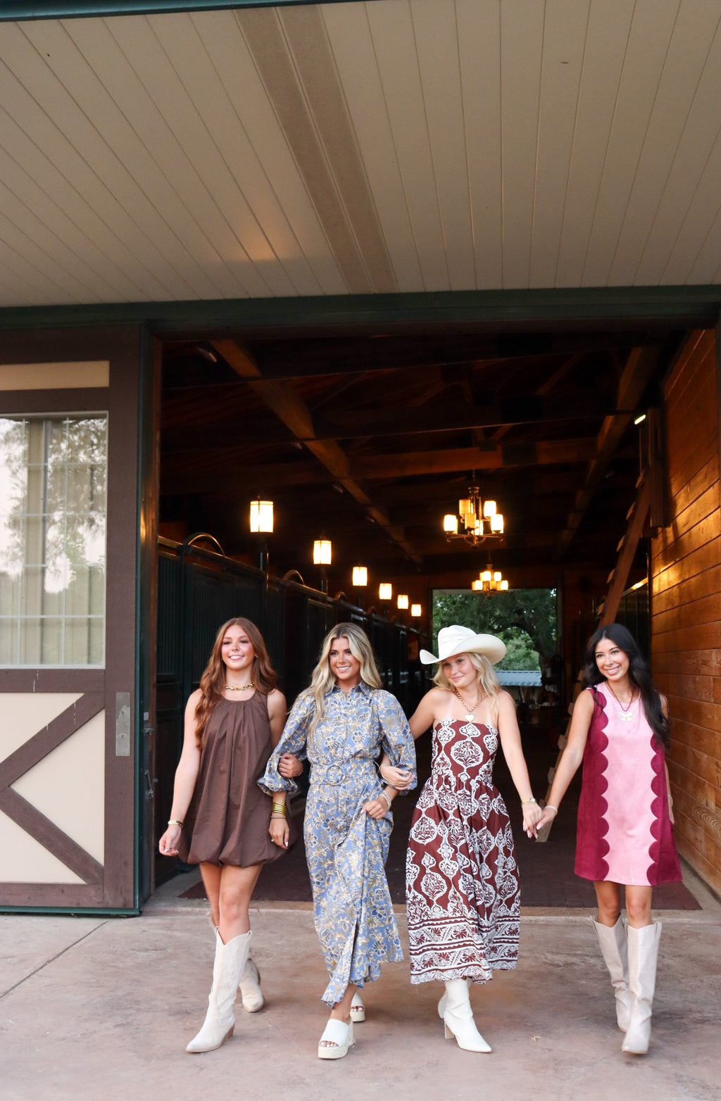 Rhode Brown Bubble Dress