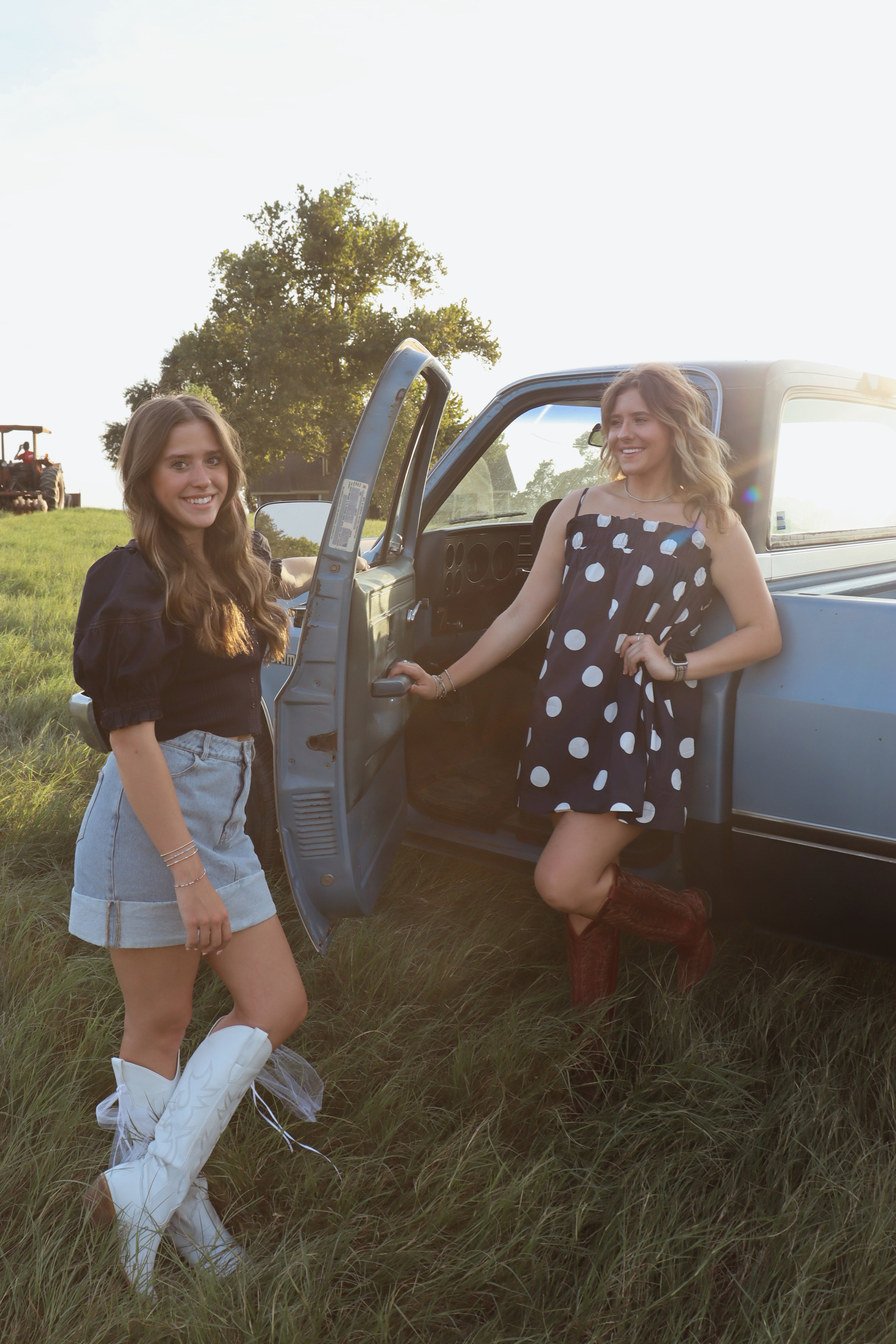 Anne Polka Dot Dress