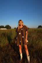 Tripp Brown Polka Dot Dress