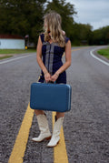 Eileen Navy Mini Dress
