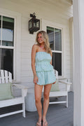 Marlowe Green Gingham Bubble Set