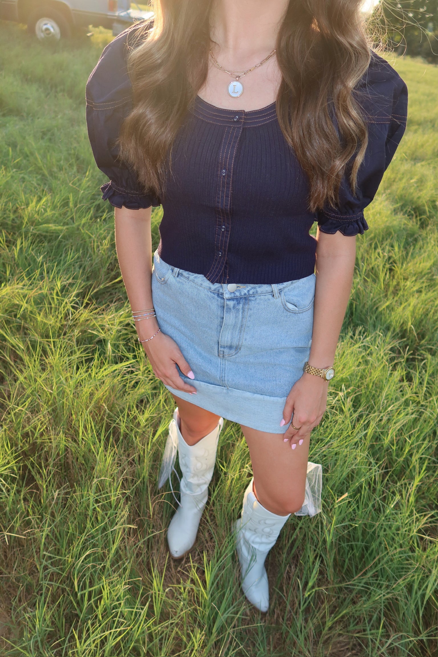 Colt Jean Skirt
