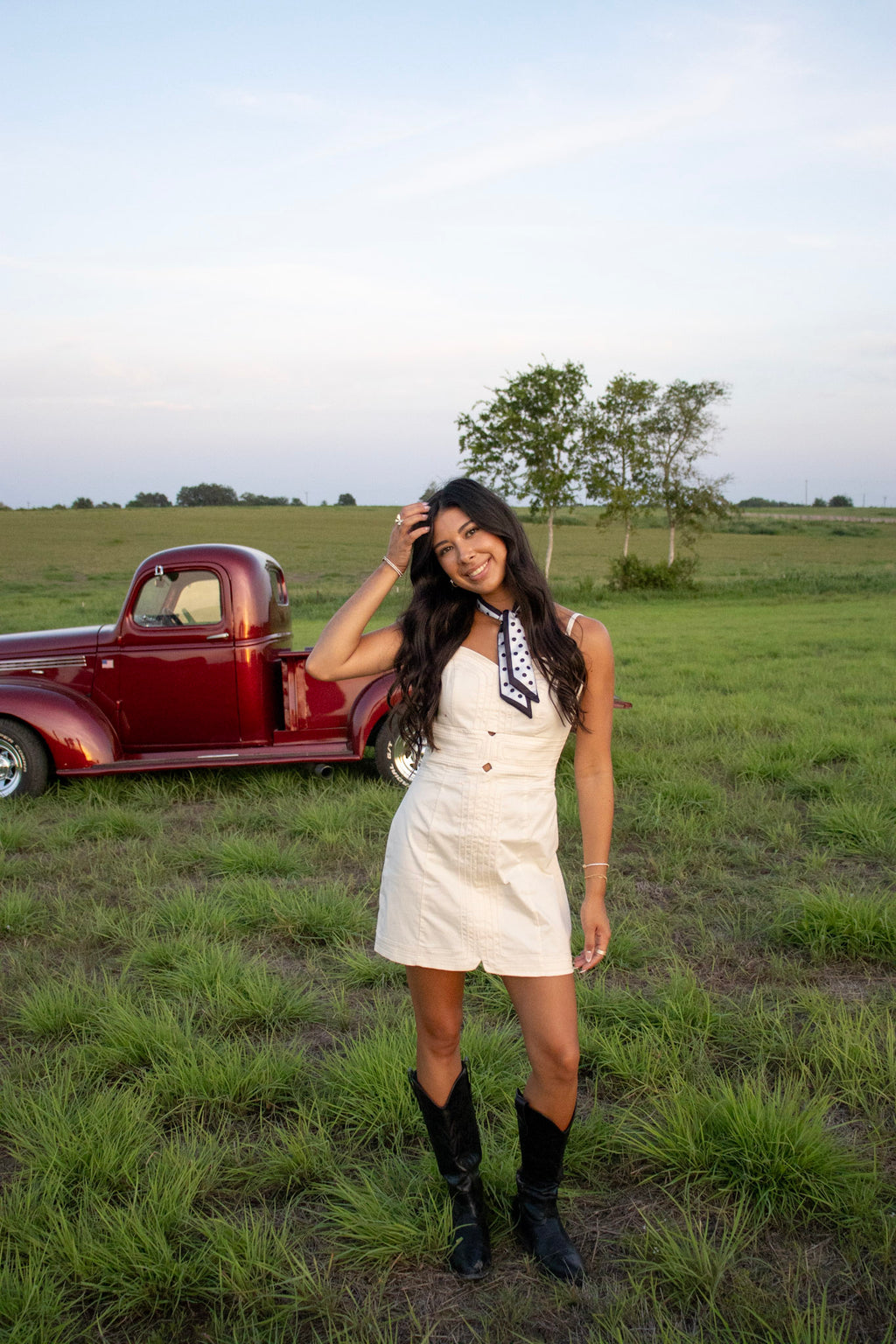 Savvy Cream Mini Dress
