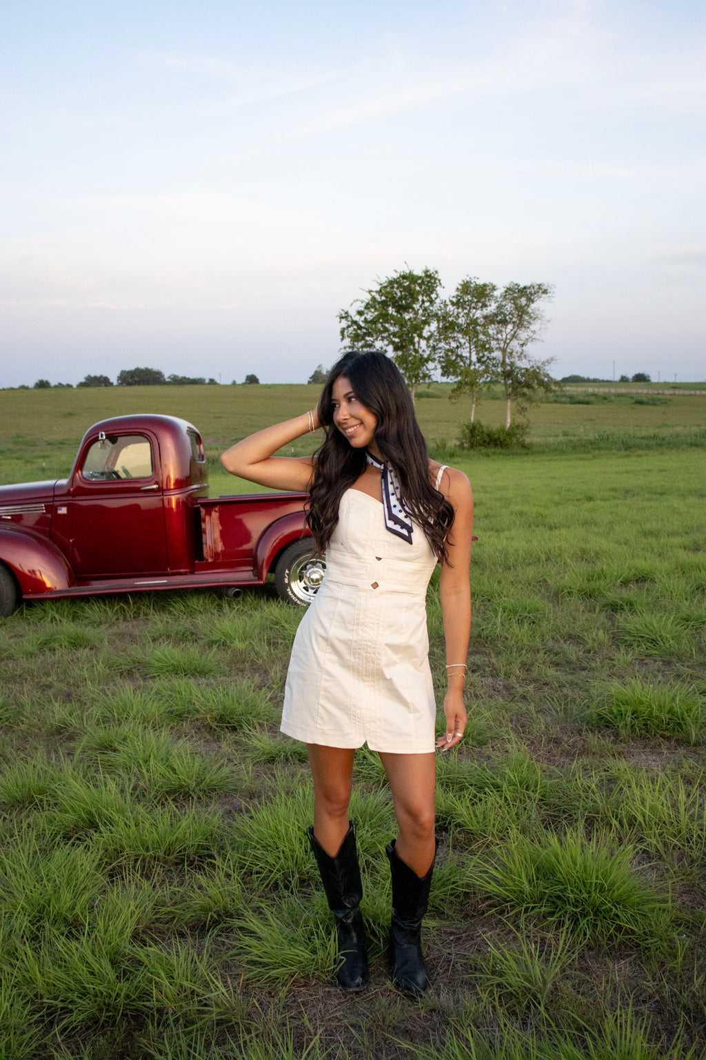 Savvy Cream Mini Dress