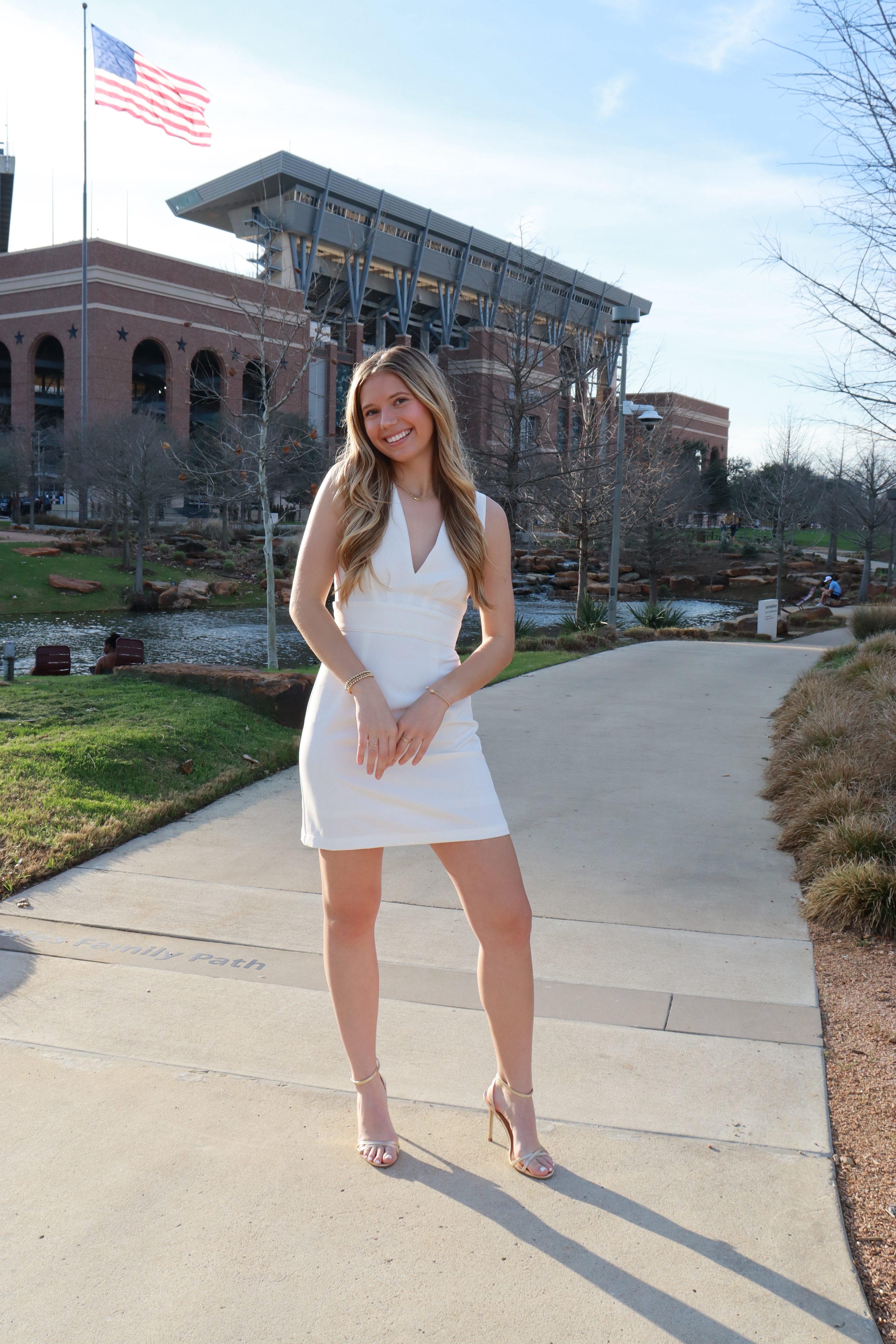 Logan White Mini Dress