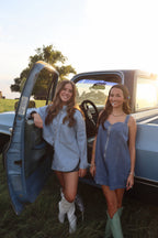Mila Denim Romper