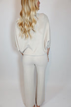 Shiloh Cream Cashmere Pants