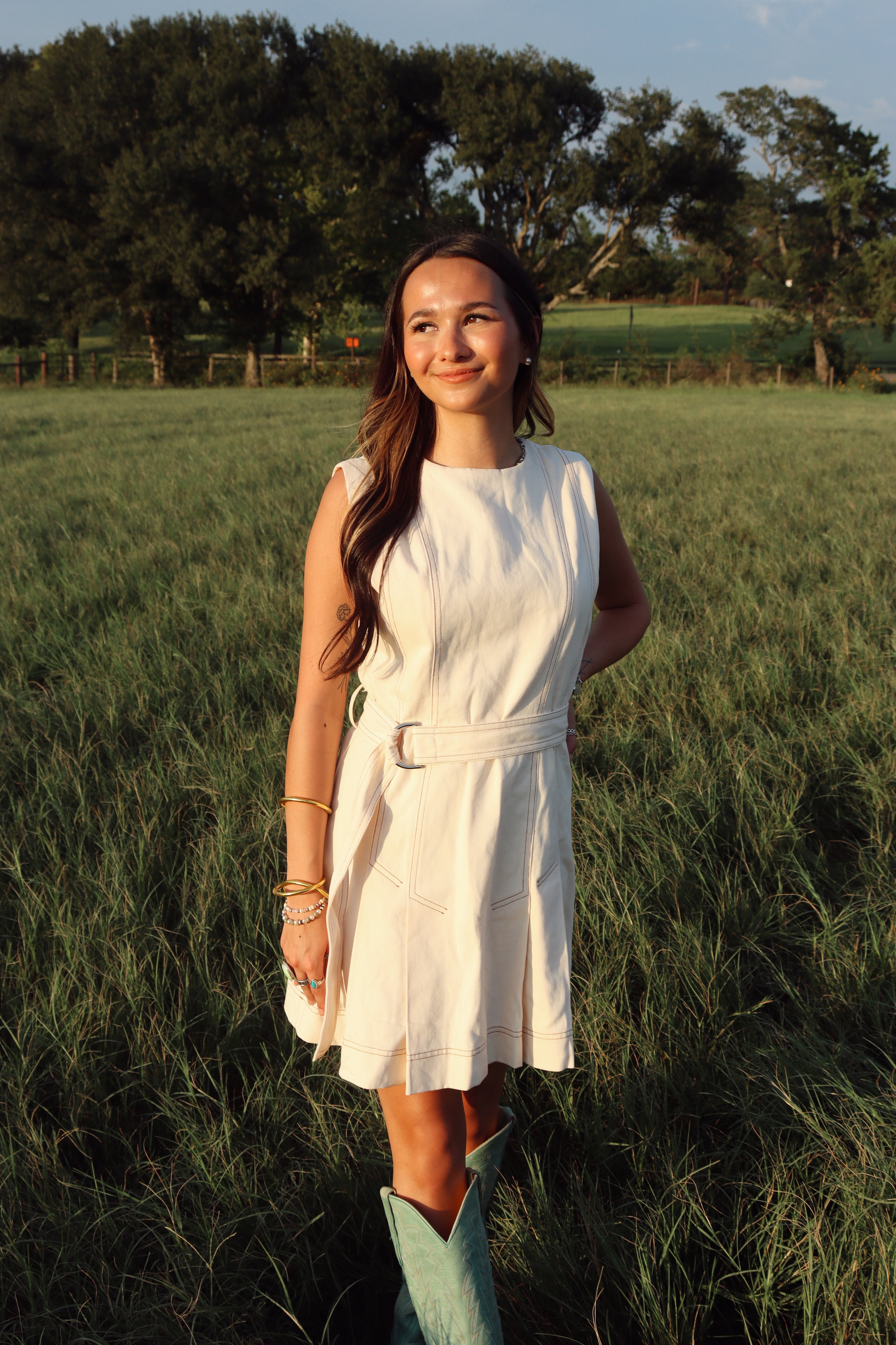 Blair Cream Dress