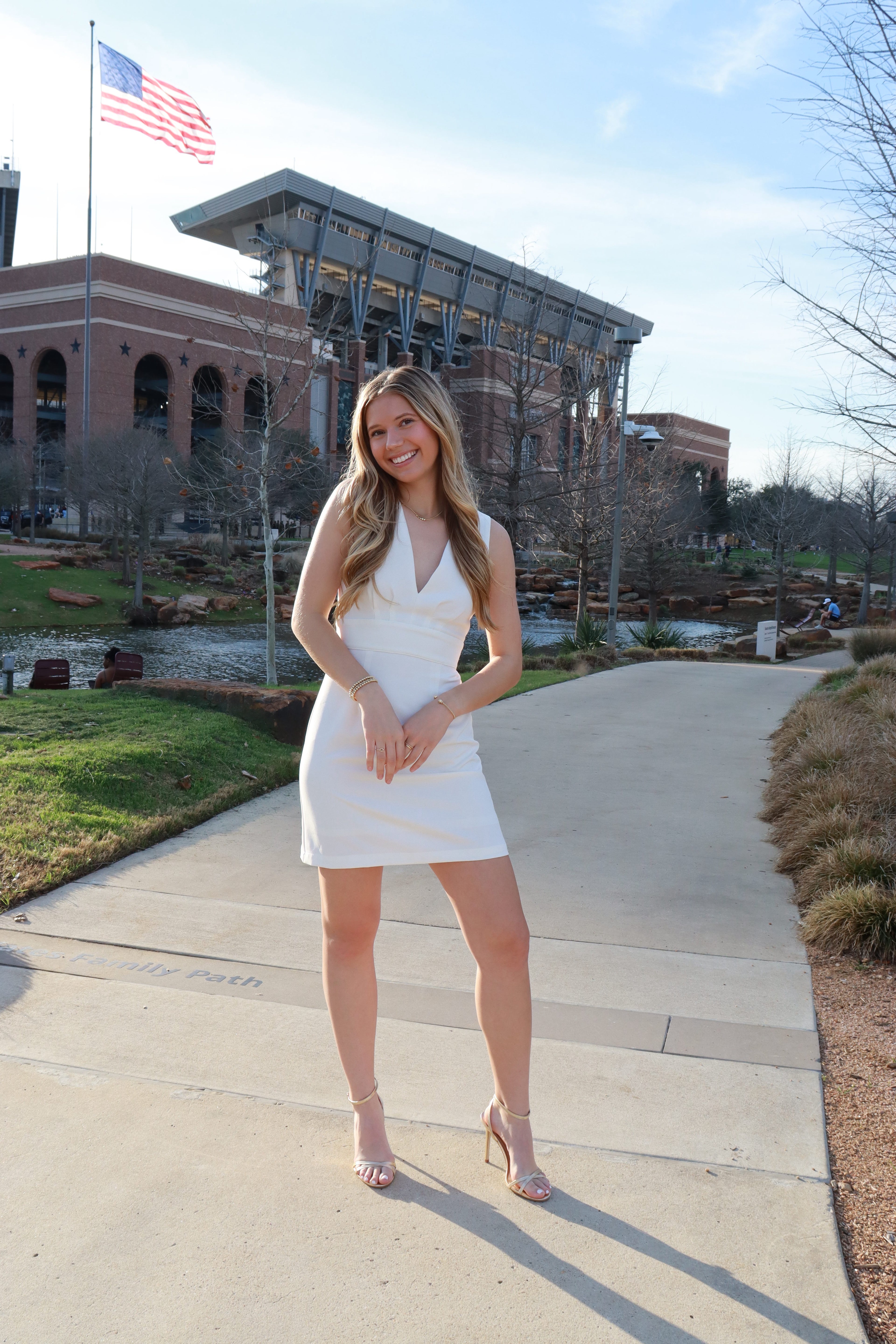 Logan White Mini Dress