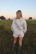 White Camo Sweat Set