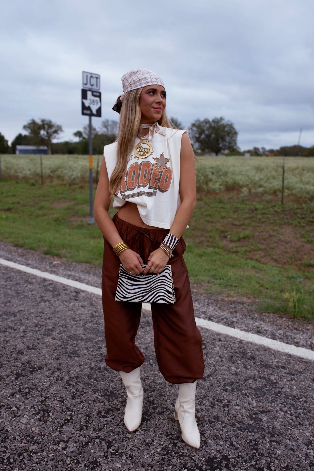 Million Dollar Cowgirl Boxy Tee