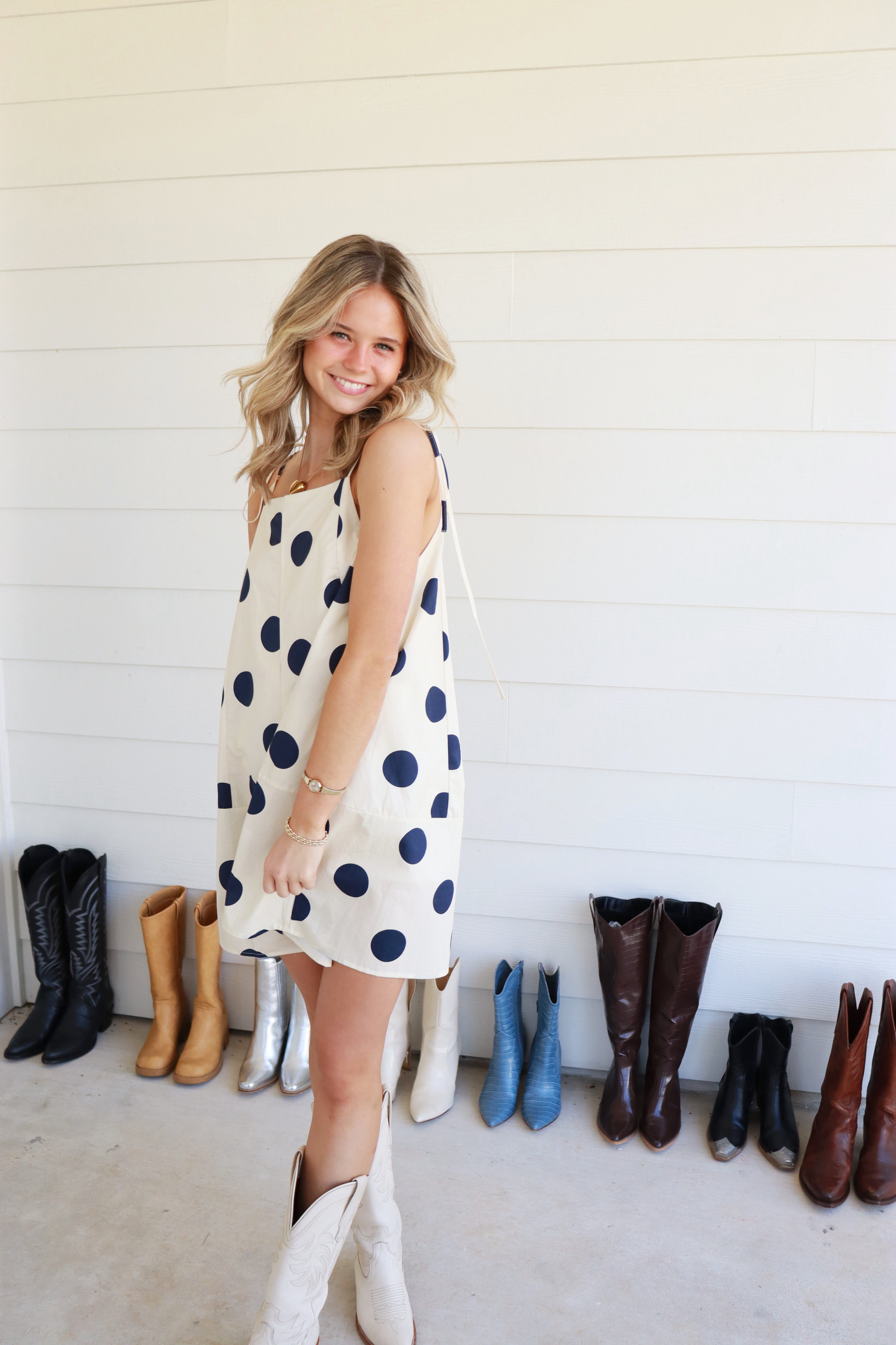 Mills Polka Dot Dress