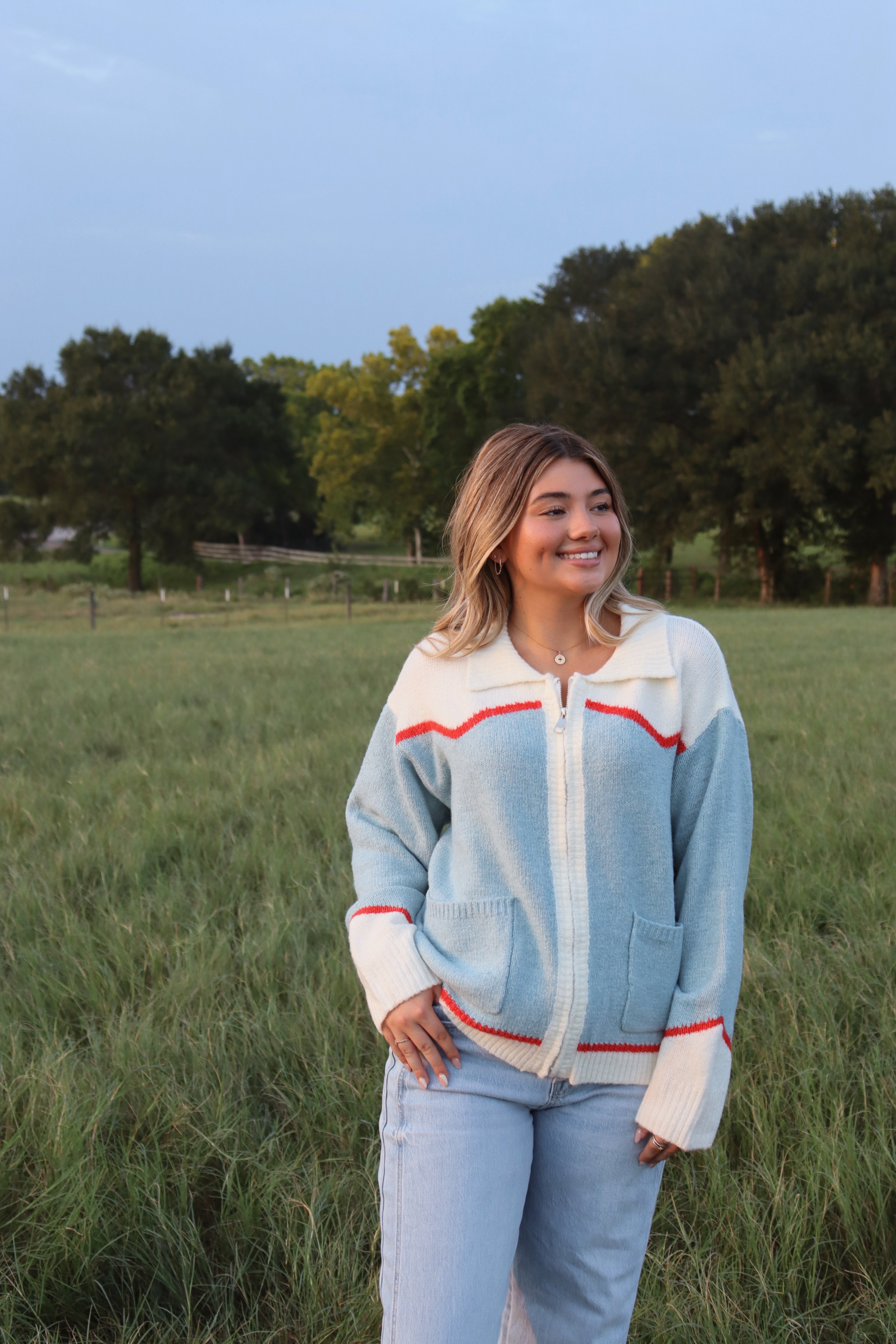 Sutton Zip Up Sweater
