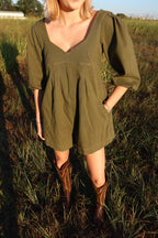 Knox Green Romper