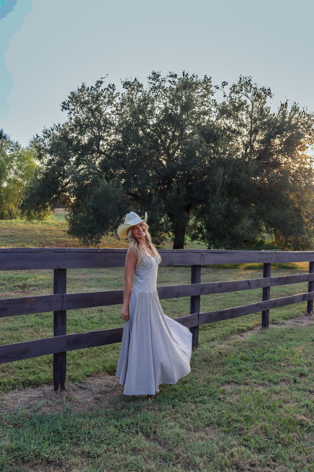 Meyer Striped Maxi Dress