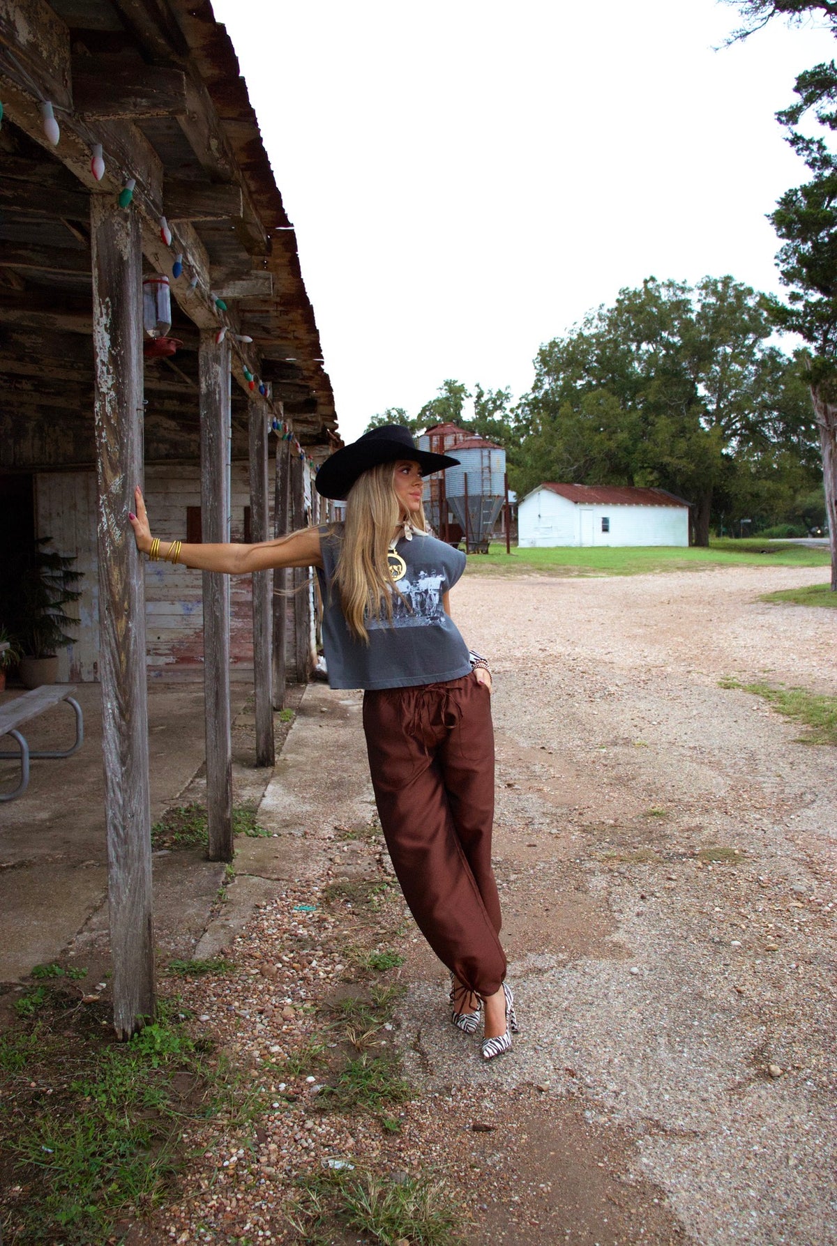 Vintage Cowboy Boxy Tee