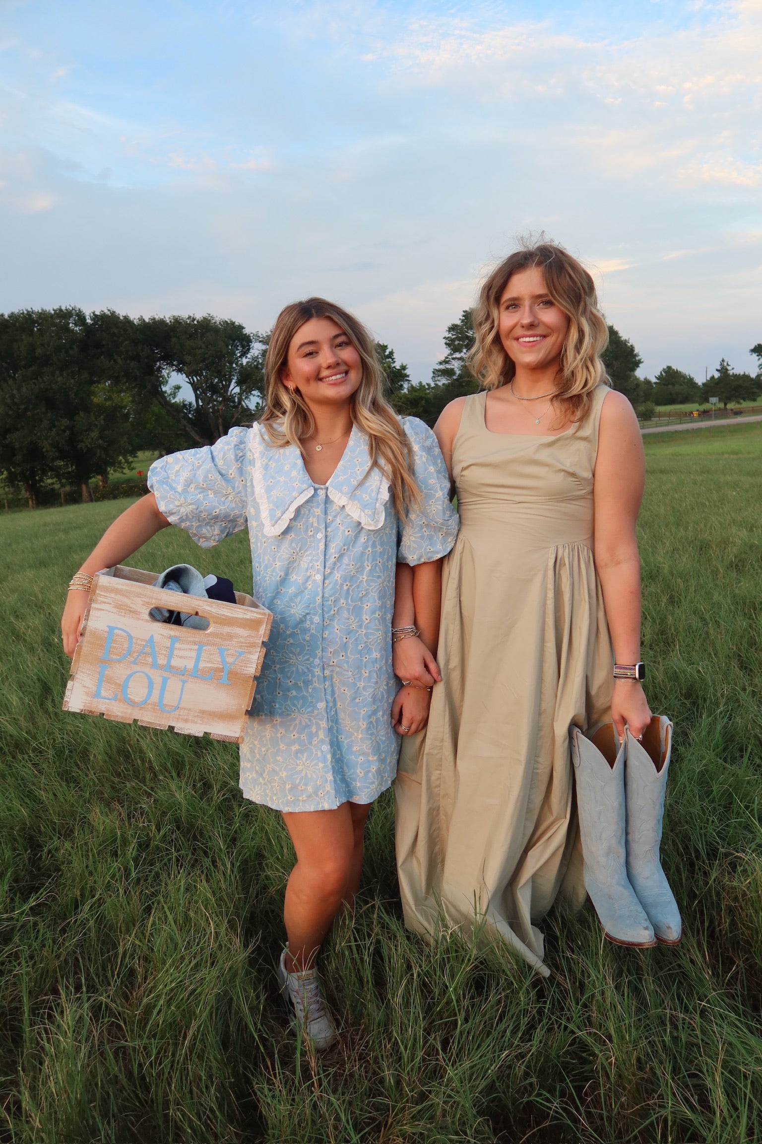 Clarke Cream Maxi Dress
