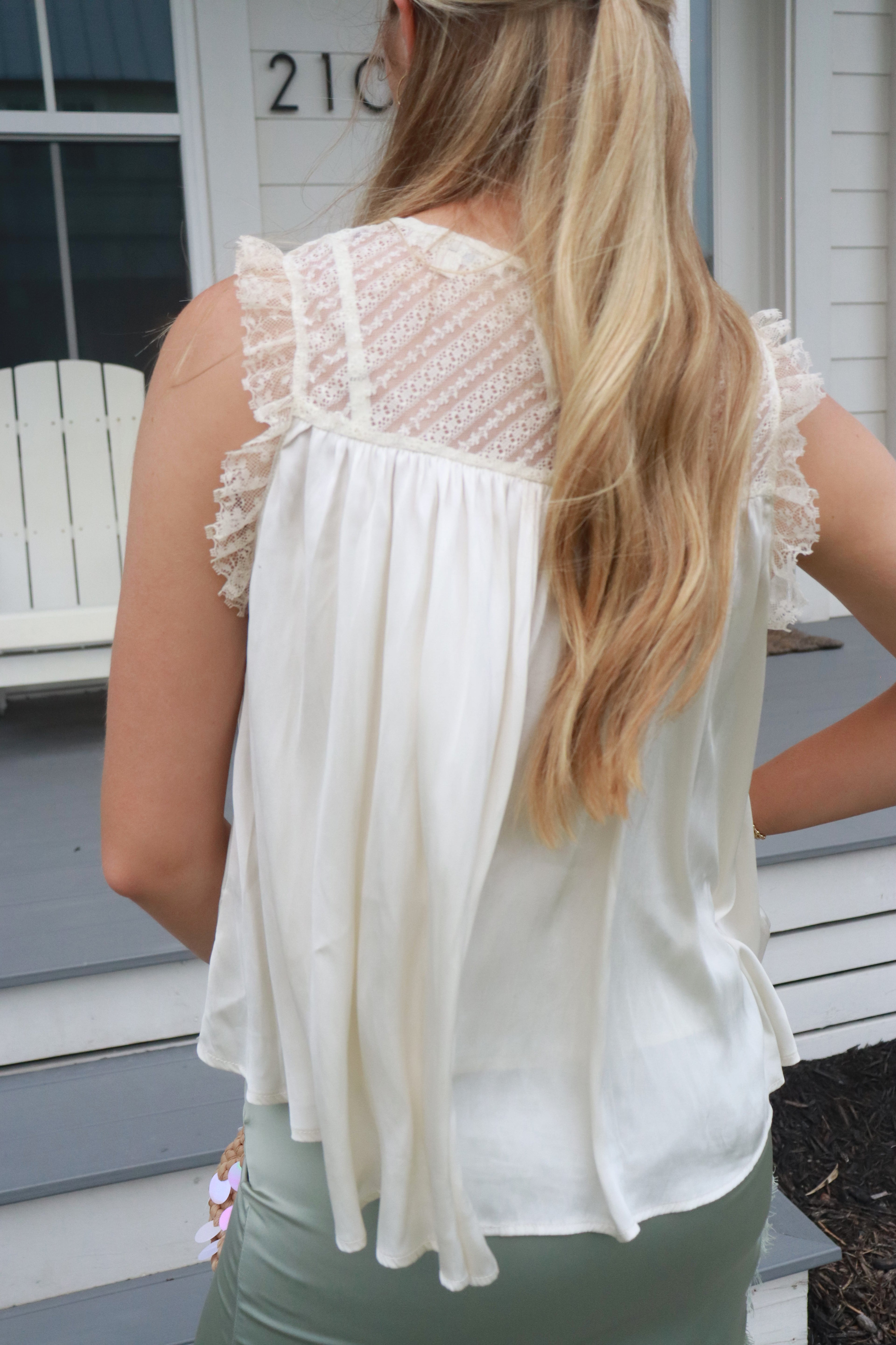 Storm Silk Lace Top