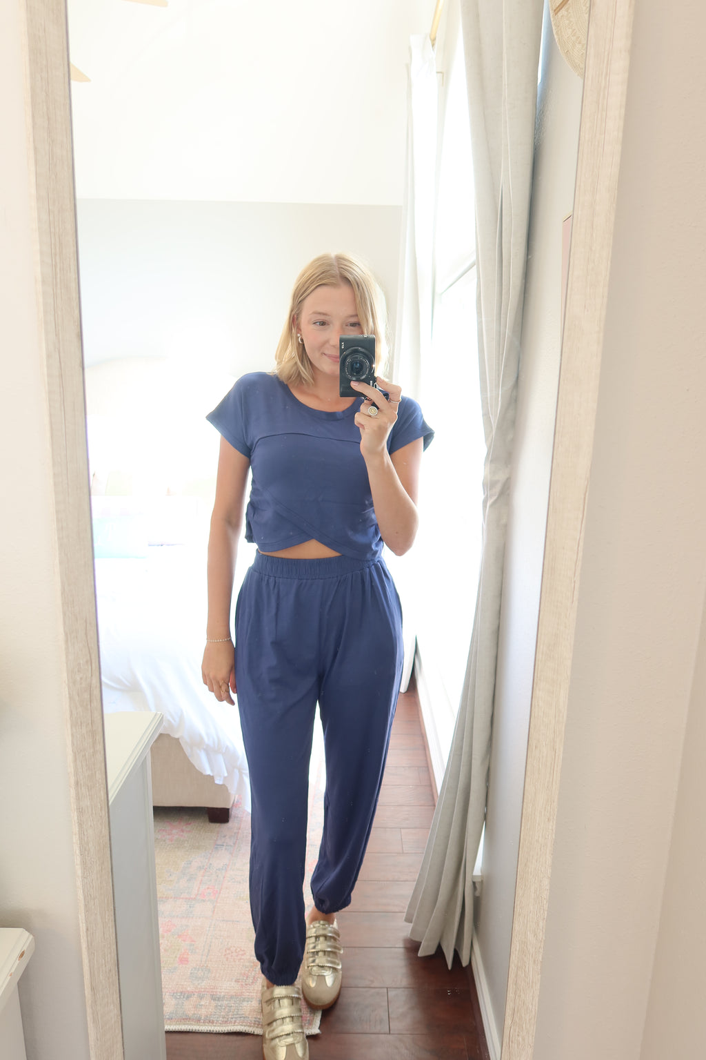 Flora Navy Blue Set