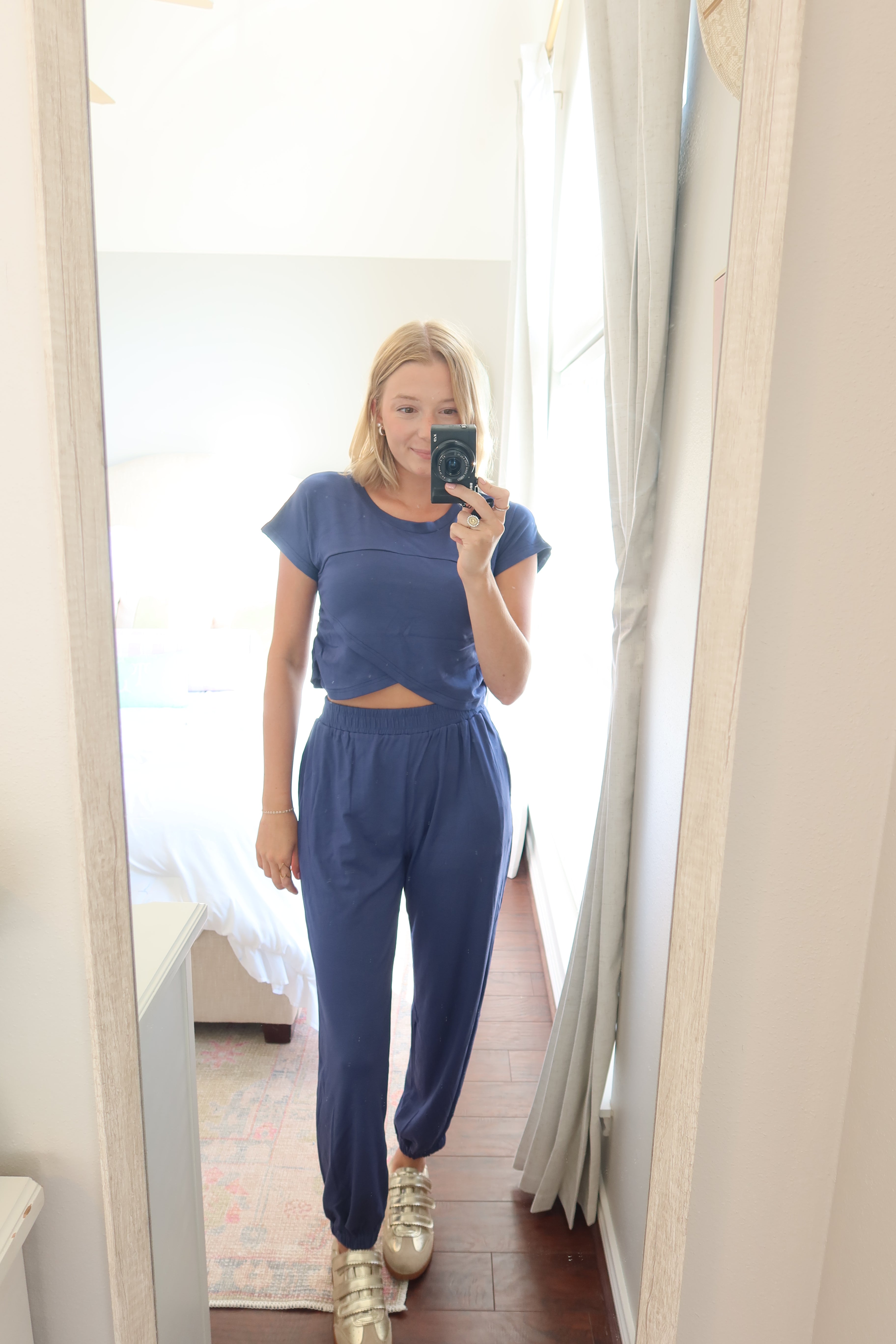 Flora Navy Blue Set