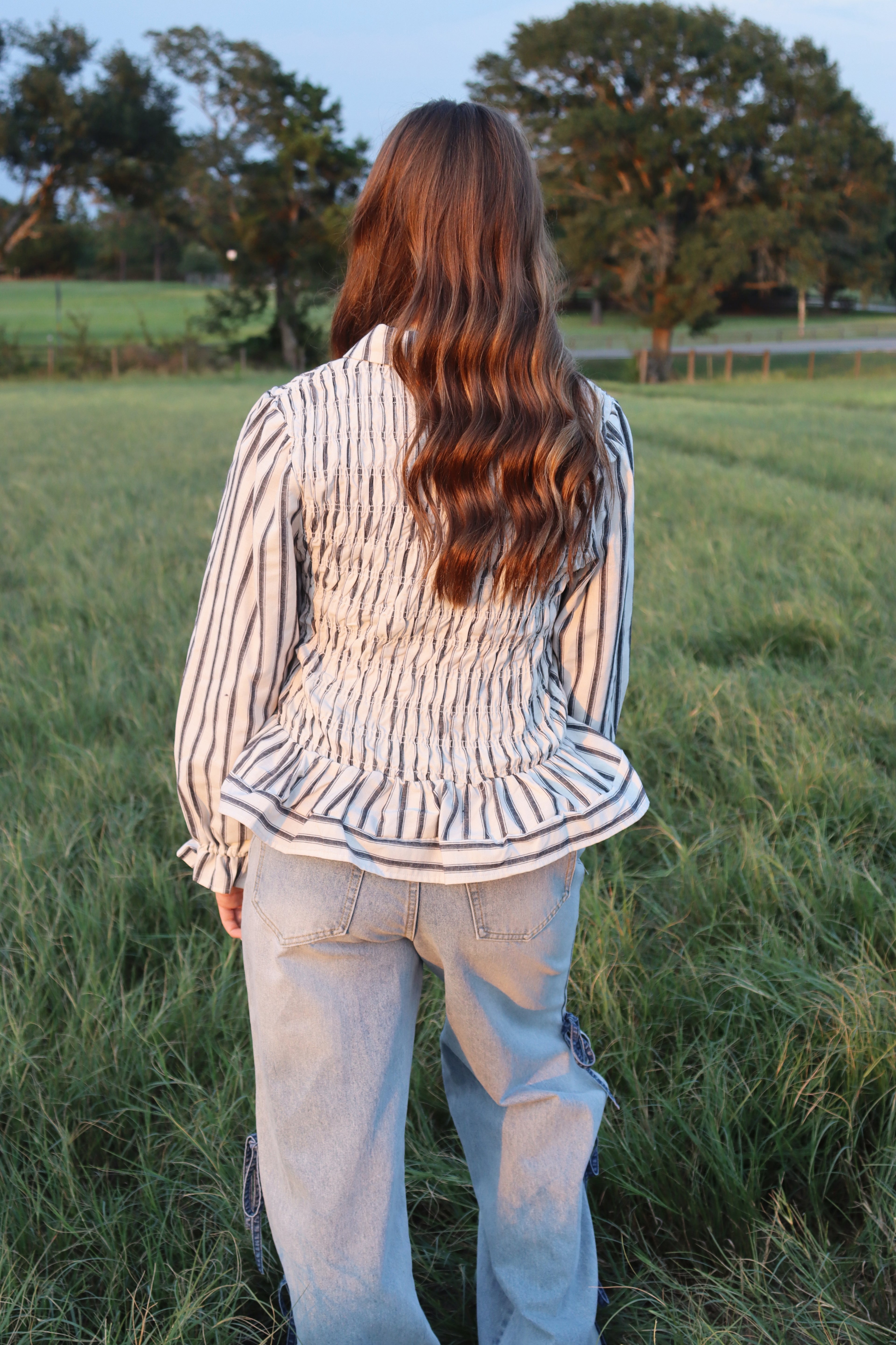 Evie Smocked Top