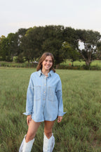 Ellis Denim Top