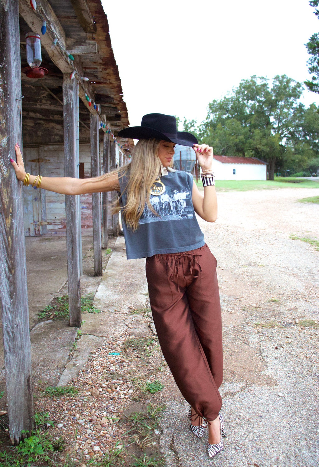 Vintage Cowboy Boxy Tee